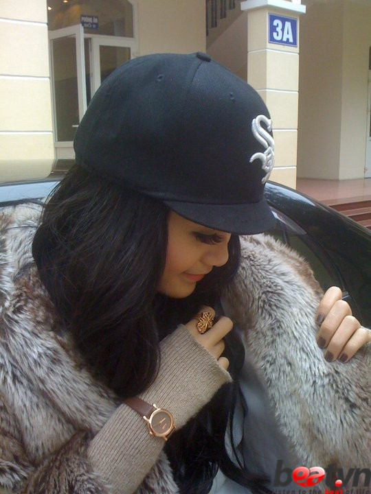 Bảo Trang có gu thời trang khá sành điệu, cộng với lợi thế về chiều cao...