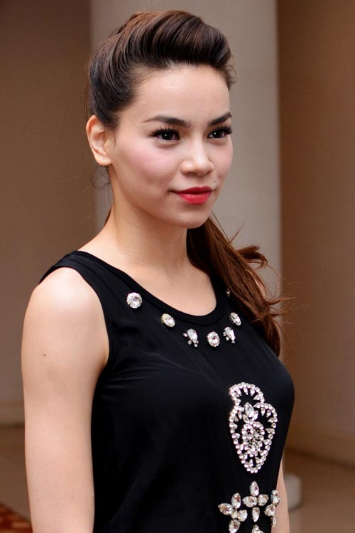 Gương mặt xinh đẹp của nữ giám khảo The Voice.