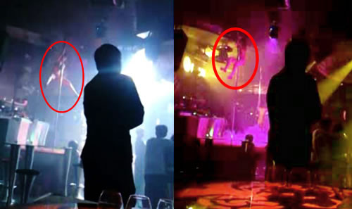 Dân chơi gọi chiêu múa cột này là “Ngộ Không trộm đào”. Ảnh: C.K