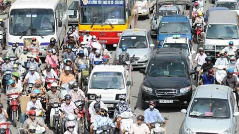 Cần bổ sung thêm danh mục các nguyên nhân gây tắc nghẽn. Hà Nội giờ tan tầm (ảnh Minh Thăng) Cần bổ sung thêm danh mục các nguyên nhân gây tắc nghẽn. Hà Nội giờ tan tầm (ảnh Minh Thăng)