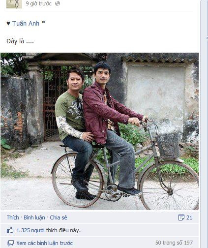 Bức ảnh khiến cư dân mạng xôn xao. (Ảnh chụp từ Facebook)