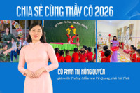 24 năm đứng lớp, cô giáo mầm non "đo" thành quả bằng từng bước trưởng thành của trẻ