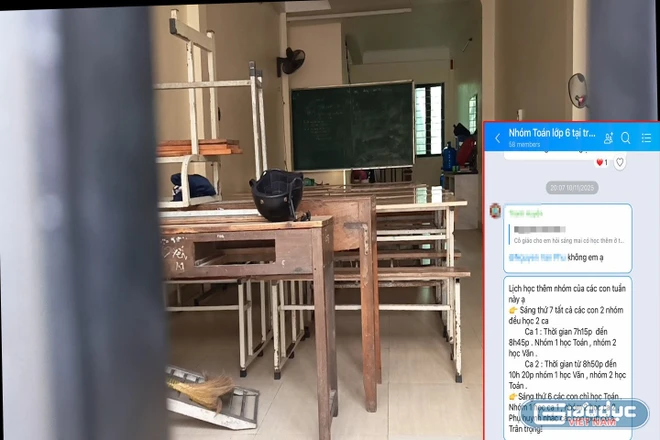 Cận cảnh học sinh THCS An Khánh kể học thêm giáo viên chính khóa, Hiệu trưởng được báo cáo ra sao?