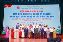 HPU2 tổ chức Hội thảo khoa học “Giáo dục chính trị trong kỷ nguyên khoa học, công nghệ và ĐMST” 