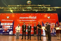 NXBGDVN tham gia Lễ hội Sách và Văn hóa Quốc tế lần thứ XVI tại Lào