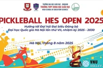 Giải Pickleball HES mở rộng 2025: Kết nối - lan tỏa cùng phát triển