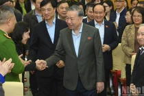 Tổng Bí thư Tô Lâm tiếp xúc cử tri thành phố Hà Nội sau Kỳ họp thứ 10