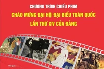 Chương trình chiếu phim chào mừng Đại hội Đảng XIV