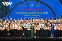 Chủ tịch nước Lương Cường dự Lễ tuyên dương cháu ngoan Bác Hồ toàn quốc