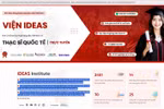 Viện IDEAS chiêu sinh thạc sĩ quốc tế trực tuyến, độc giả có nhiều băn khoăn 