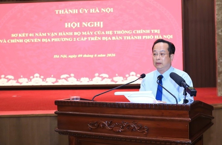 Ủy viên Ban Thường vụ Thành ủy, Phó Chủ tịch Thường trực HĐND Thành phố Trần Thế Cương. Ảnh: HNP.