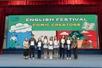 Học sinh Trường Nguyễn Siêu lan tỏa thông điệp bền vững qua English Festival