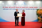 Trường Đại học CMC đạt chứng nhận kiểm định chất lượng cơ sở giáo dục