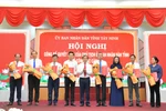 Ban lãnh đạo Sở GD&ĐT Tây Ninh: Giám đốc Sở Nguyễn Quang Thái và 7 phó giám đốc