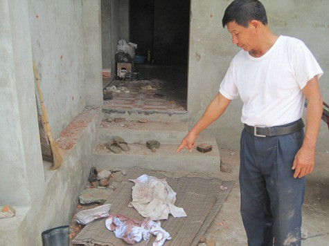 Hiện trường nơi xảy ra vụ án