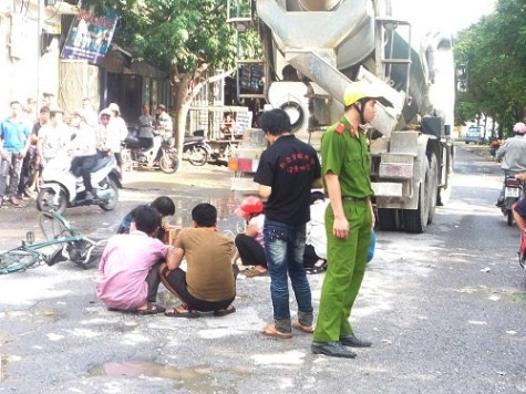 Hiện trường vụ tai nạn