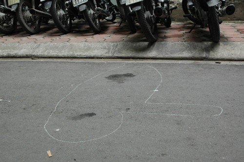 Nơi nạn nhân bị rơi xuống Nơi nạn nhân bị rơi xuống