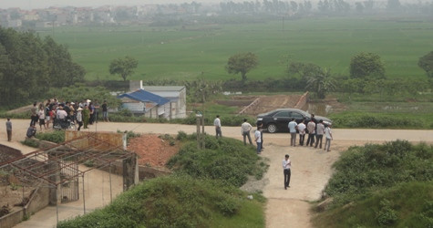 Hiện trường vụ việc xảy ra ngày 2/4