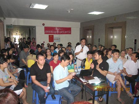 Cư dân 93 Lò Đúc chia sẻ những bức xúc và "phanh phui" những sai phạm của Cty Kinh đô