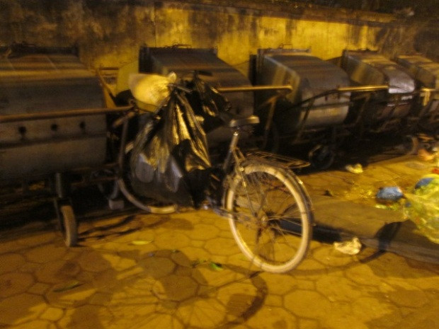 Phương tiện đi lại của những người nhặt rác