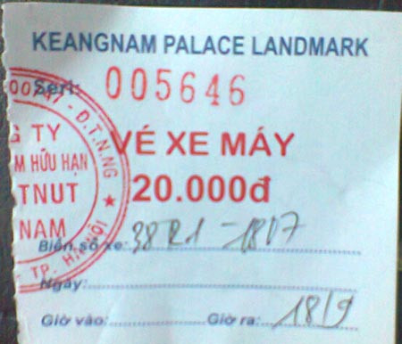 Giá gửi xe dành cho khách quá cao đang biến Keangnam trở thành "ốc đảo". Giá gửi xe dành cho khách quá cao đang biến Keangnam trở thành "ốc đảo".
