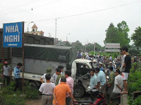 Hiện trường vụ tai nạn