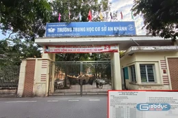 Giáo viên THCS An Khánh dạy thêm học sinh chính khóa bị phát hiện, trả lại tiền là xong?