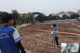 Có phản ánh về dự án Vietschool Đặng Xá, chủ đầu tư đã lập rào chắn sau khi Tạp chí gửi thông tin
