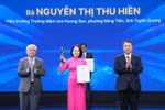 Cô Nguyễn Thị Thu Hiền - Hiệu trưởng Trường Mầm non Hương Sen (phường Nông Tiến, tỉnh Tuyên Quang). Ảnh: NVCC