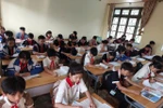 Học sinh Trường Tiểu học và Trung học cơ sở Yên Vượng (xã Cai Kinh, tỉnh Lạng Sơn). Ảnh: website nhà trường