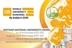 Lĩnh vực Ngôn ngữ học và Ngôn ngữ hiện đại của Đại học Quốc gia Hà Nội vào top 300 thế giới