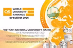 Lĩnh vực Ngôn ngữ học và Ngôn ngữ hiện đại của Đại học Quốc gia Hà Nội vào top 300 thế giới