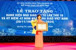 Hơn 20 năm nặng lòng với nghề dạy học của cô giáo vùng khó nơi “ốc đảo” Trấm