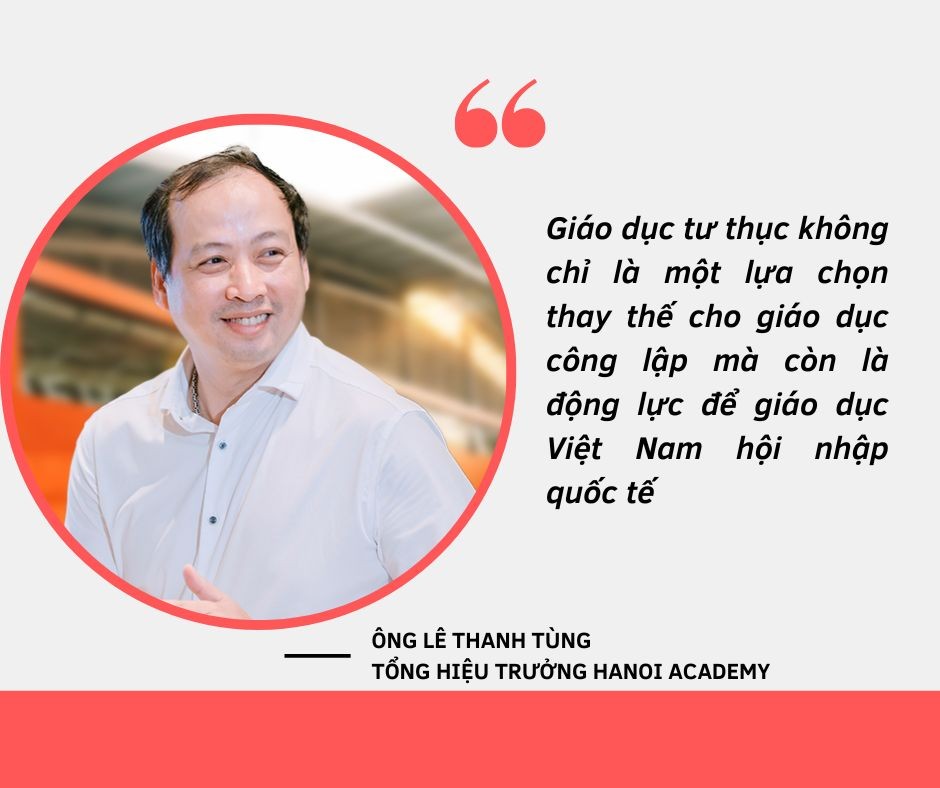 Tổng Hiệu trưởng Hanoi Academy: Cần “mở đường” để GD tư thục phát triển mạnh hơn