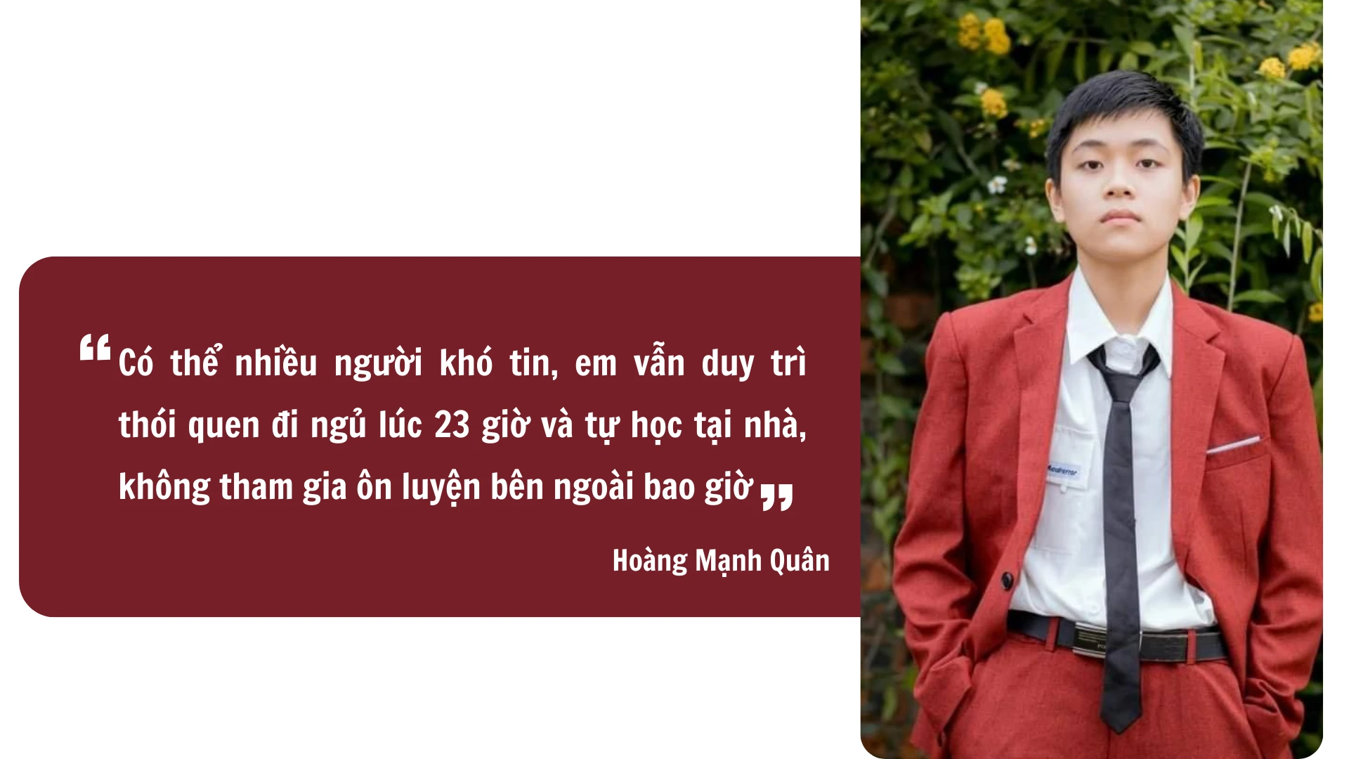 Nam sinh chuyên Anh giành học bổng hơn 10 tỷ đồng nhờ khả năng tự học 