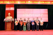 Bộ Giáo dục và Đào tạo công bố một số quyết định về công tác nhân sự