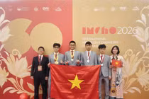 4 học sinh tham dự kỳ thi Olympic Hóa học Quốc tế Mendeleev đều đoạt huy chương