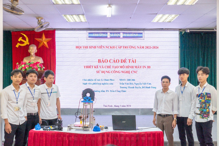 Sinh viên được thoả sức nghiên cứu khoa học tại Trường Đại học Thái Bình (Ảnh: NTCC) dai-hoc-thai-binh-3.jpg