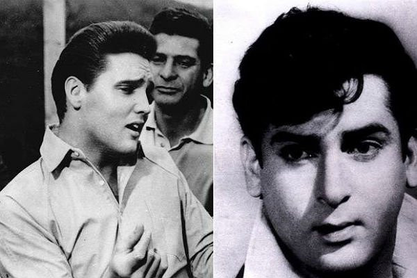 Shammi Kapoor và Elvis Presley. Những điệu nhảy và điệu bộ có ngôn ngữ riêng luôn là phong cách nổi bật của hai sao nam lừng lẫy đến từ hai quốc gia đi đầu trong làng giải trí thế giới. Elvis Presley được coi là ông vua nhạc Rock & Roll của Mỹ (SN 1935) còn nam tài tử Shammi Kapoor (SN 1931) vừa là một diễn viên và một đạo diễn nổi danh của Ấn Độ. Shammi Kapoor và Elvis Presley. Những điệu nhảy và điệu bộ có ngôn ngữ riêng luôn là phong cách nổi bật của hai sao nam lừng lẫy đến từ hai quốc gia đi đầu trong làng giải trí thế giới. Elvis Presley được coi là ông vua nhạc Rock & Roll của Mỹ (SN 1935) còn nam tài tử Shammi Kapoor (SN 1931) vừa là một diễn viên và một đạo diễn nổi danh của Ấn Độ.