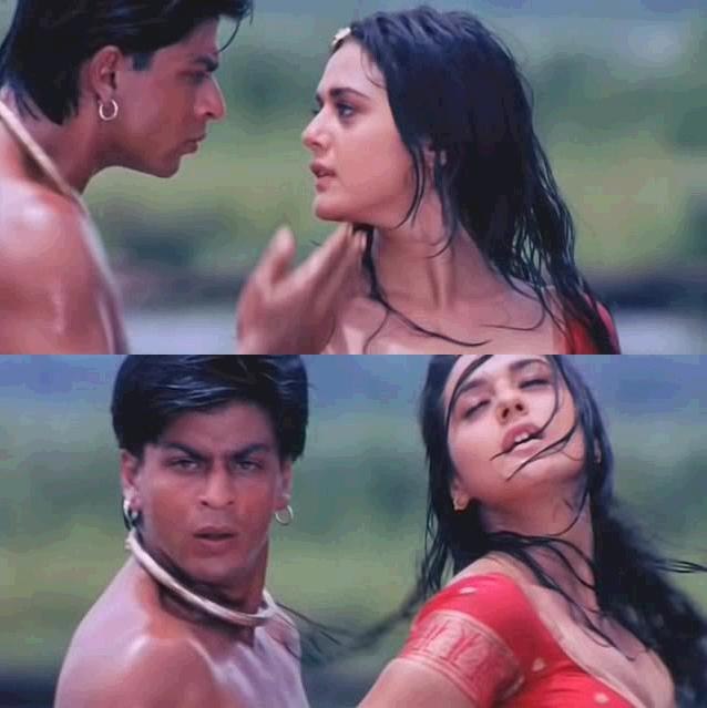 Nam diễn viên huyền thoại Shahrukh Khan và nữ diễn viên Mallaika Arora thể hiệu điệu múa “Chal Chhaiyya Chaiyya”. Nam diễn viên huyền thoại Shahrukh Khan và nữ diễn viên Mallaika Arora thể hiệu điệu múa “Chal Chhaiyya Chaiyya”.