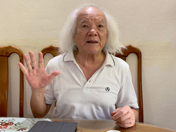 Nhà giáo ưu tú Nguyễn Văn Ngọc - Giáo viên dạy môn Toán Trường Trung học phổ thông Thăng Long - Quận Hai Bà Trưng, Hà Nội. Ảnh: TD. Nhà giáo ưu tú Nguyễn Văn Ngọc - Giáo viên dạy môn Toán Trường Trung học phổ thông Thăng Long - Quận Hai Bà Trưng, Hà Nội. Ảnh: TD.