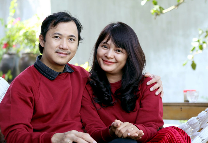 Hai vợ chồng nhà giáo Đỗ Văn Bảo - Giáo viên dạy môn Toán Trường trung học Vinschool, người đã có nhiều sáng tạo trong phương pháp giảng dạy. Ảnh: NVCC. Hai vợ chồng nhà giáo Đỗ Văn Bảo - Giáo viên dạy môn Toán Trường trung học Vinschool, người đã có nhiều sáng tạo trong phương pháp giảng dạy. Ảnh: NVCC.