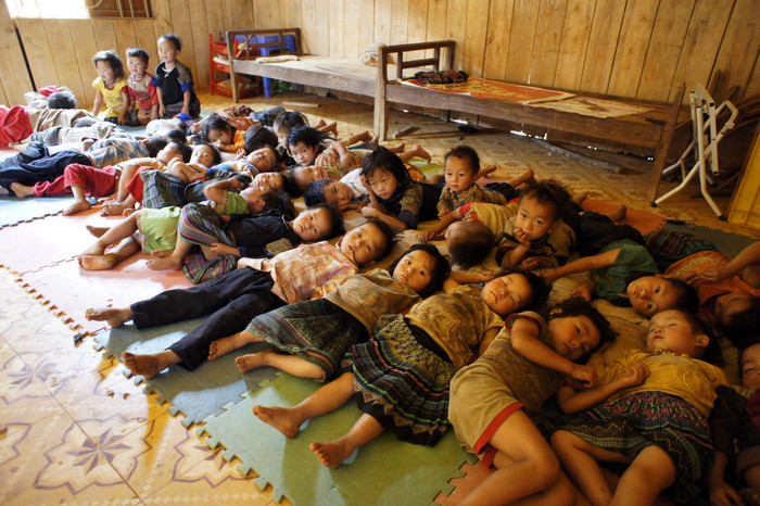 Một điểm trường tại xã La Pán Tẩn - Mù căng Chải, Yên Bái. Ảnh minh họa: Tùng Dương. Một điểm trường tại xã La Pán Tẩn - Mù căng Chải, Yên Bái. Ảnh minh họa: Tùng Dương.