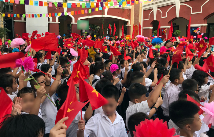 Lễ khai giảng năm học mới tại Thủ Đô Hà Nội. Ảnh minh họa: Tùng Dương. Lễ khai giảng năm học mới tại Thủ Đô Hà Nội. Ảnh minh họa: Tùng Dương.