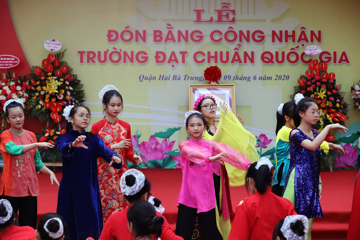 Nhà trường luôn chú trọng tới việc phát triển toàn diện cho học sinh. Ảnh: Tùng Dương. Nhà trường luôn chú trọng tới việc phát triển toàn diện cho học sinh. Ảnh: Tùng Dương.