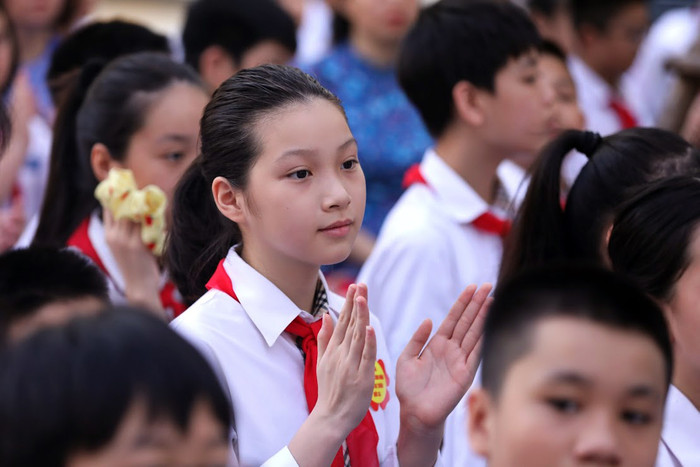 Ngôi trường luôn là niềm tự hào của rất nhiều thế hệ học sinh. Ảnh: Tùng Dương. Ngôi trường luôn là niềm tự hào của rất nhiều thế hệ học sinh. Ảnh: Tùng Dương.
