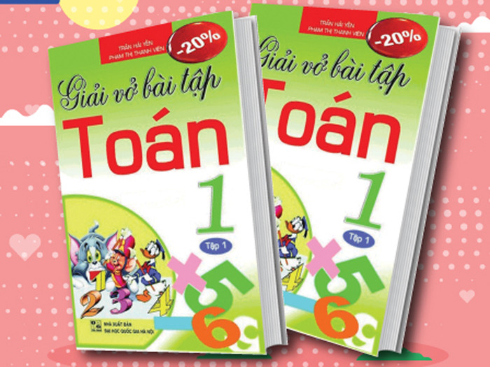 Mỗi cuốn sách giáo khoa lớp 1 cõng theo hàng chục cuốn sách tham khảo. Ảnh: TD. Mỗi cuốn sách giáo khoa lớp 1 cõng theo hàng chục cuốn sách tham khảo. Ảnh: TD.