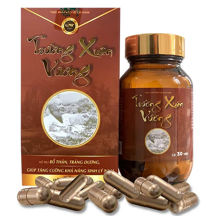 Nội dung quảng cáo sản phẩm Thực phẩm bảo vệ sức khỏe Trường Xuân Vương đã quảng cáo thực phẩm gây hiểu nhầm có tác dụng như thuốc chữa bệnh. Ảnh: CATTP. Nội dung quảng cáo sản phẩm Thực phẩm bảo vệ sức khỏe Trường Xuân Vương đã quảng cáo thực phẩm gây hiểu nhầm có tác dụng như thuốc chữa bệnh. Ảnh: CATTP.