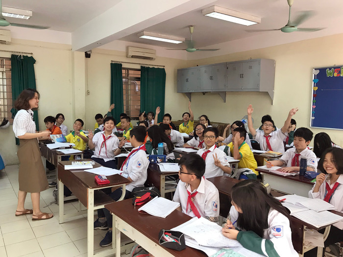 Các em học sinh của Hệ thống Giáo dục Lômônôxôp (Hà Nội). Ảnh minh họa: Tùng Dương. Các em học sinh của Hệ thống Giáo dục Lômônôxôp (Hà Nội). Ảnh minh họa: Tùng Dương.