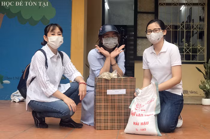 Thầy Nguyễn Cao Cường : "Đây cũng là những hoạt động thường niên của nhà trường trong nhiều năm qua. Ảnh: Nhà trường cung cấp.